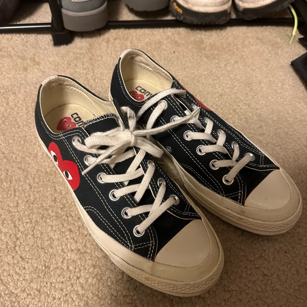 Comme des garcons converse sneakers